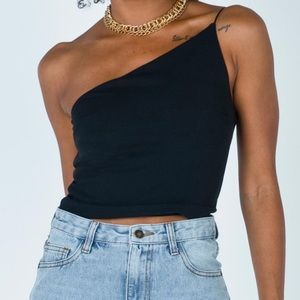 princess polly zoha one shoulder top